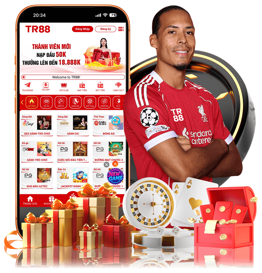 Đại sứ thương hiệu TR88