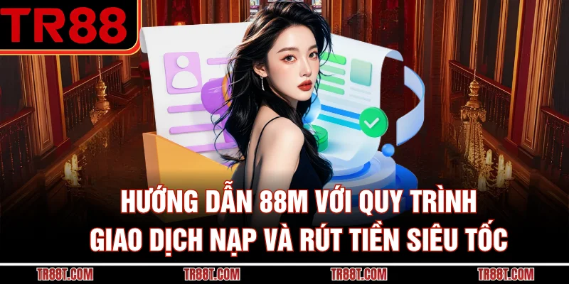 Hướng dẫn 88M với quy trình giao dịch nạp và rút tiền siêu tốc